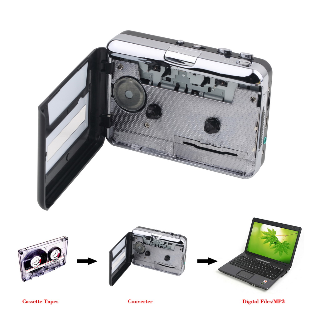 Audio Music Converter To Mp3 - Kaset Çalar Kasetten MP3'e Dönüştürücü Ses