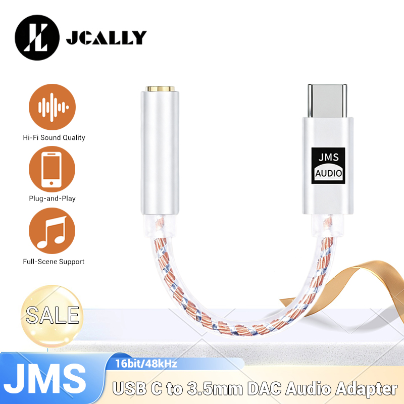 Audio Music Converter To Mp3 - JCALLY JMS USB C - 3.5mm