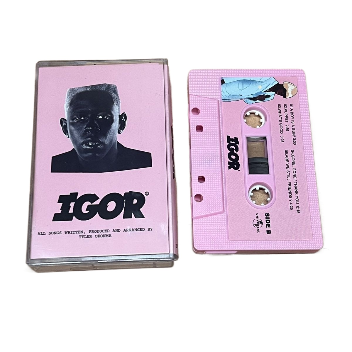 Audio Music Hip Hop - İki Tonlu Pembe Kaset Bant Hip
