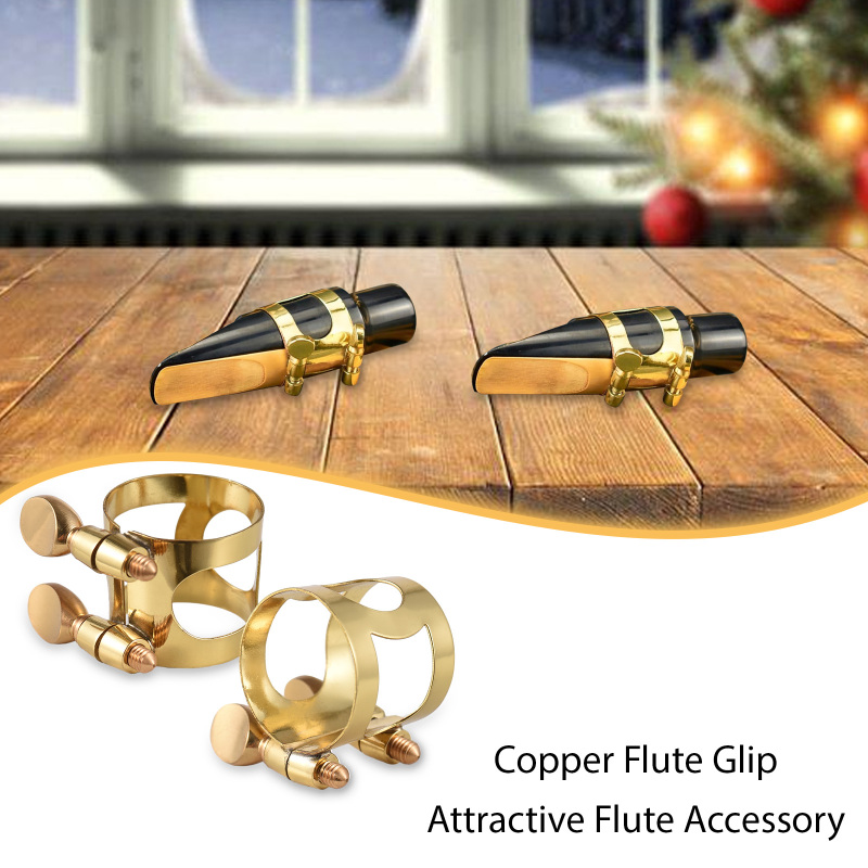 Trombone Mouthpiece - Tenor/Alto/yüksek Pitch Sax ligatür pirinç ligatür