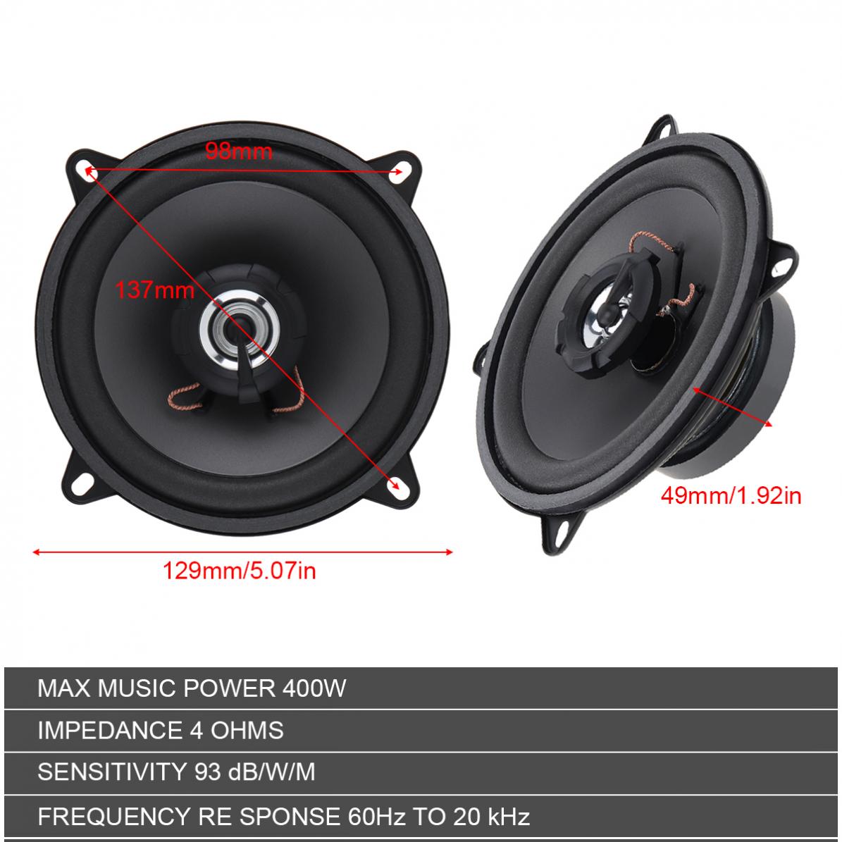 5 inç 400W / 500W 2 Yönlü Arab - Audio Universal Music incelemesi ve fiyatı
