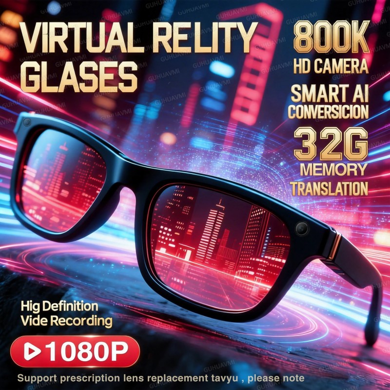 Lenovo 8K AI Akıllı Gözlükler  - Audio Music Videos incelemesi ve fiyatı
