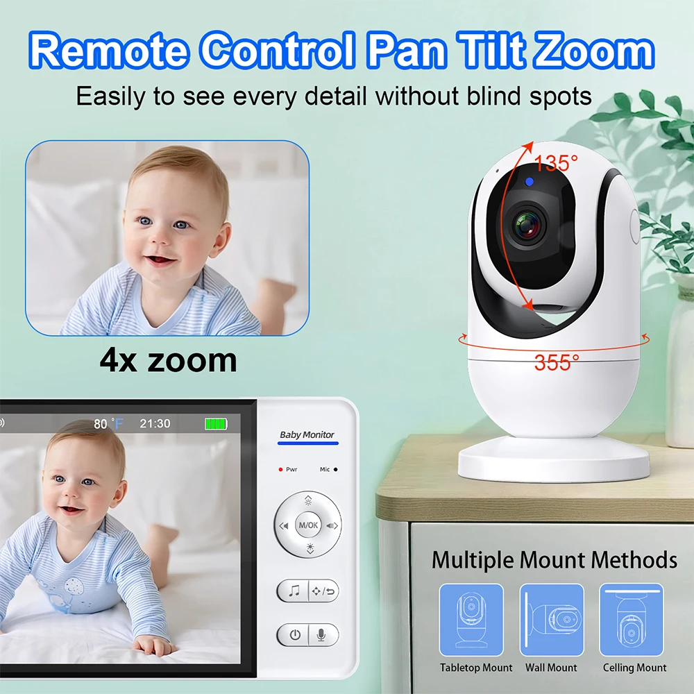 Hiçbir WiFi 7 Inç Bebek Monitö - Audio Music Videos incelemesi ve fiyatı