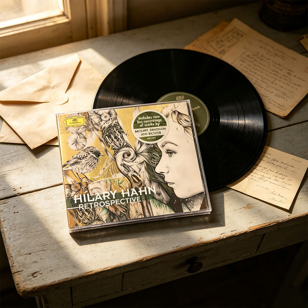 CD 'Retrospective' Hilary Hahn - Audio Music Live incelemesi ve fiyatı