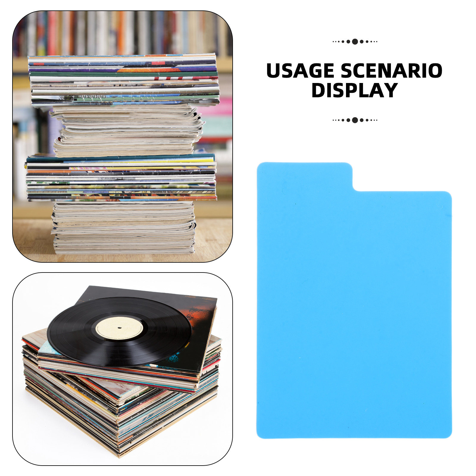 50 adet vinil plak bölücüler D - Audio Music Separate incelemesi ve fiyatı