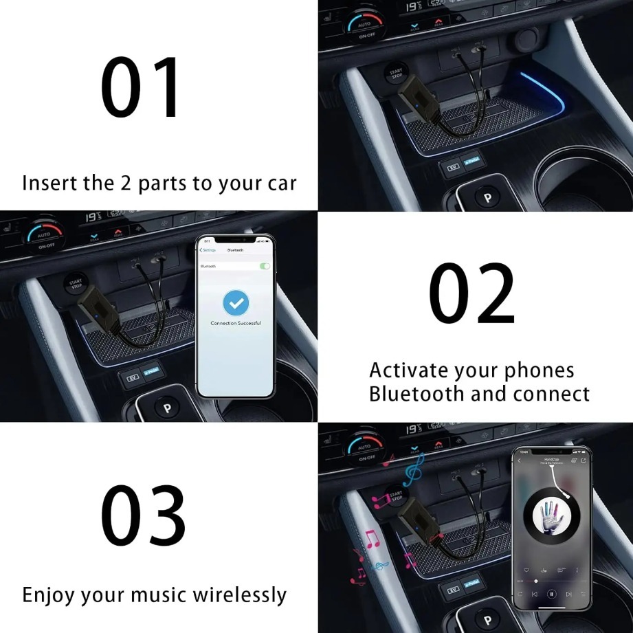 Bluetooth Ses Adaptörü Aux 3.5 - Audio Universal Music incelemesi ve fiyatı