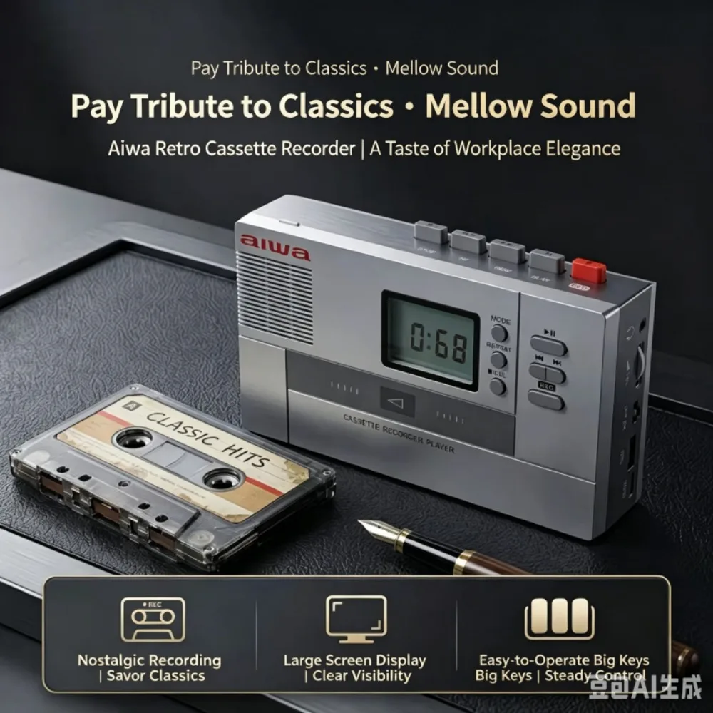 Retro Taşınabilir Kaset Çalar, - Audio Music Converter To Mp3 incelemesi ve fiyatı