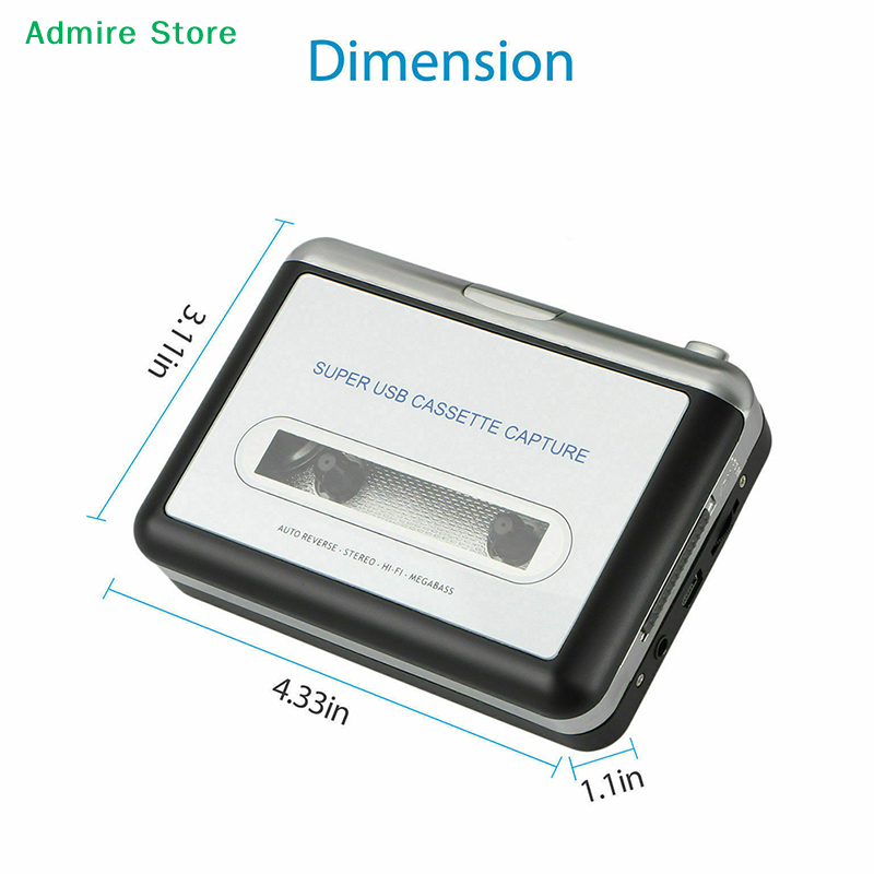 [G]Taşınabilir USB Kasetten MP - Audio Music Converter To Mp3 incelemesi ve fiyatı