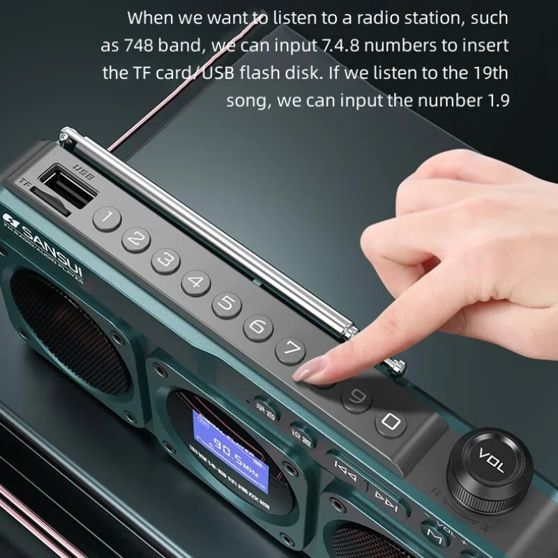 Taşınabilir F28 FM Radyo Hi-fi - Audio Music Apple incelemesi ve fiyatı